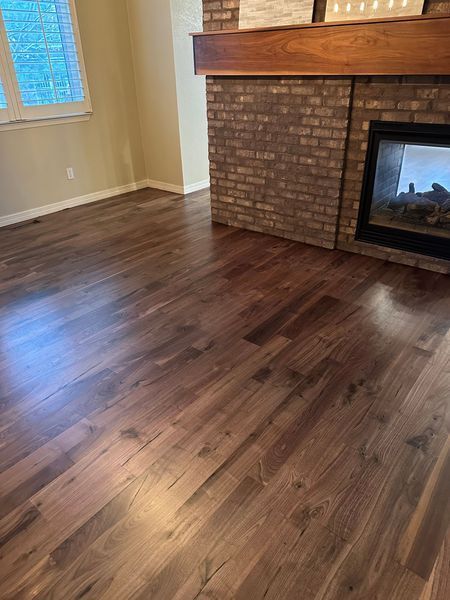 Ceric Hardwood Floors — hardwood floor installation detail, tight seams and clean finish