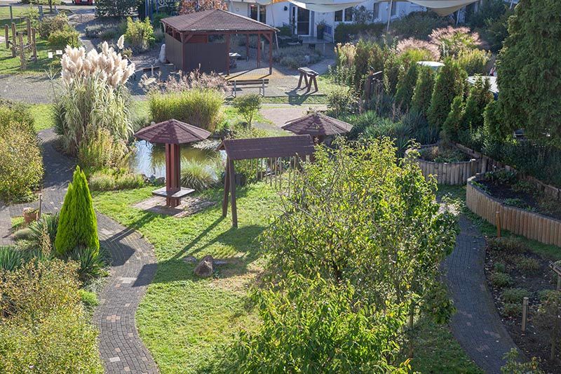 Wohnpark in Oberhausen-Osterfeld. H.-D.-Ringelings-Park