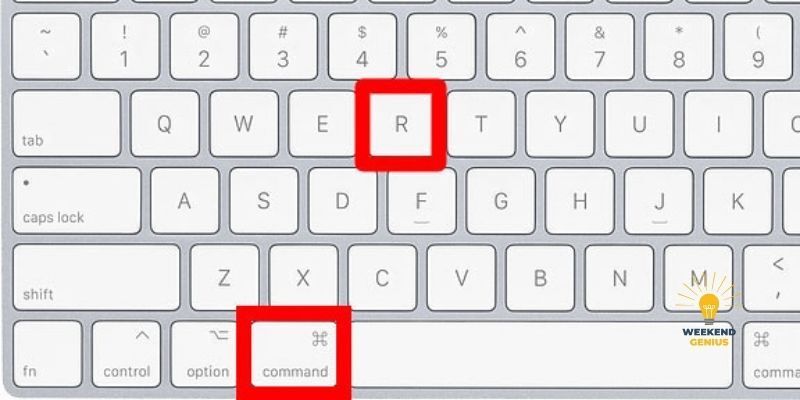Hold Command R Hold Command R