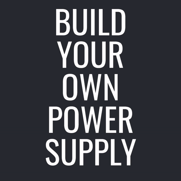 An animated NEO power supply also showing a plug and cable