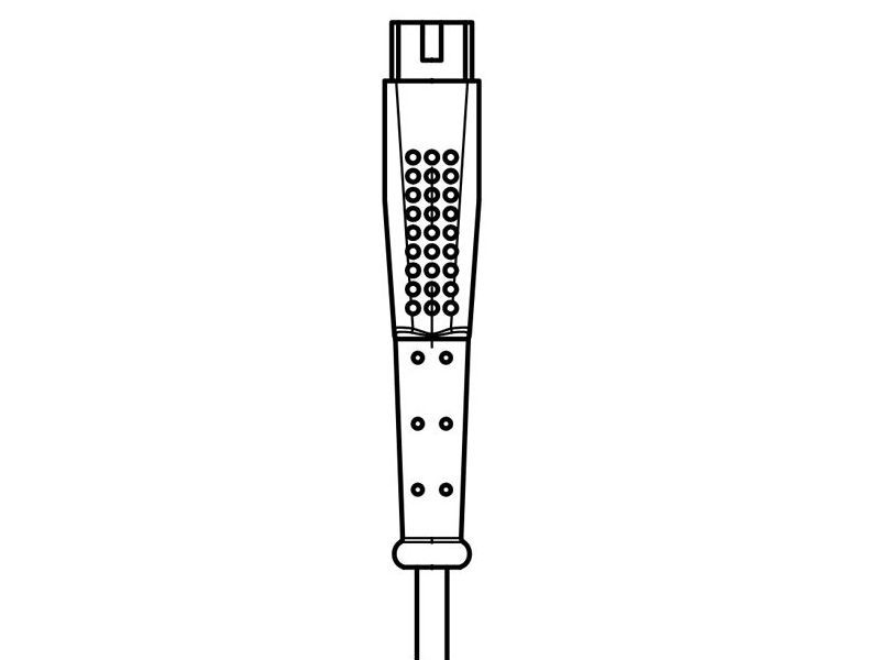 Straight 3-Pole Texas Plug