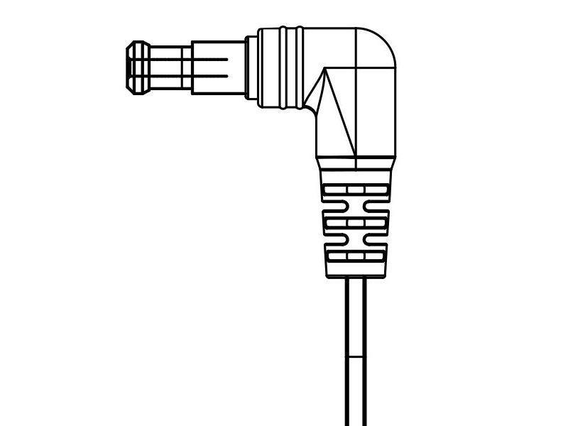 Right Angle DIN45323 Connector