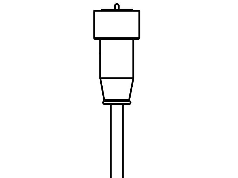 Straight Magnetic Connector