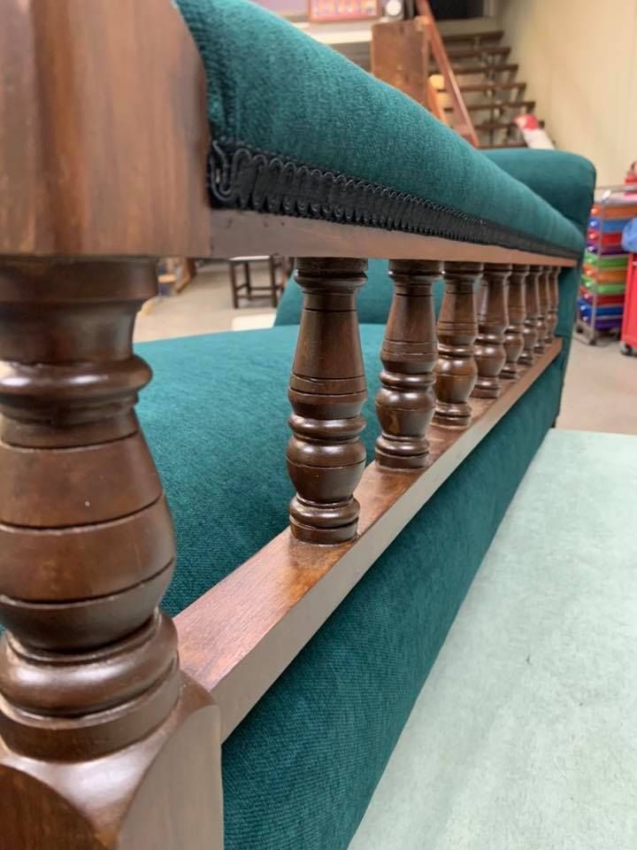 Close Up Of A Blue Chair  — Aztak Upholstery In Manunda, QLD