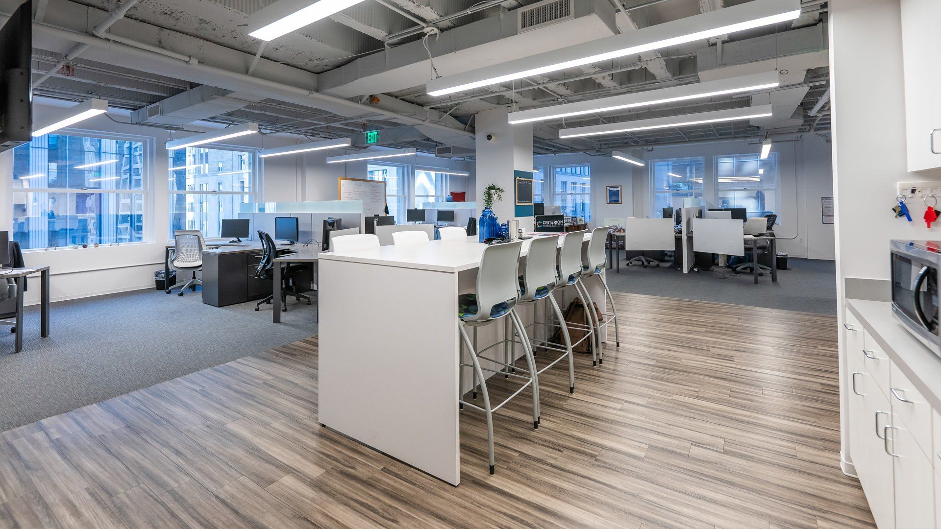 esperson flex open concept office space