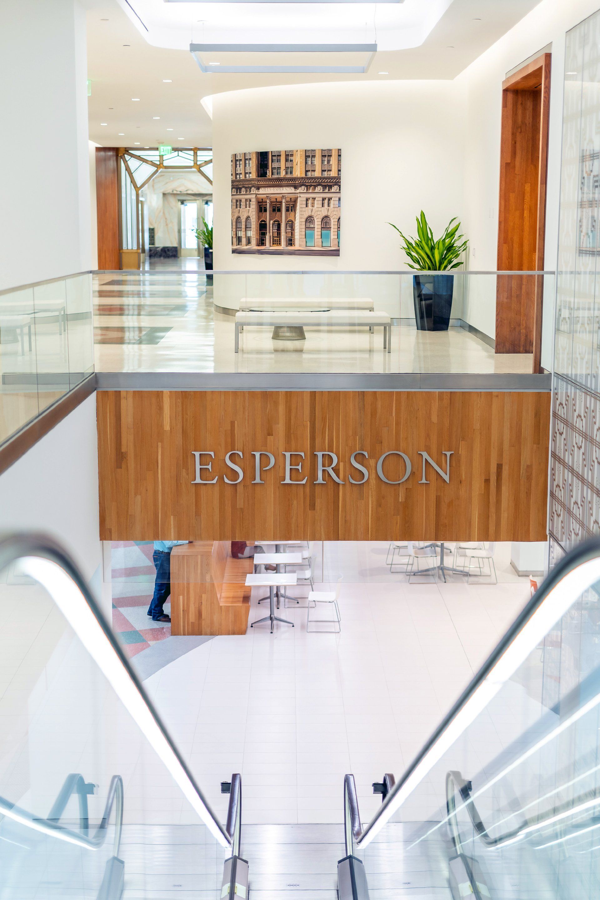 Esperson Building signage 