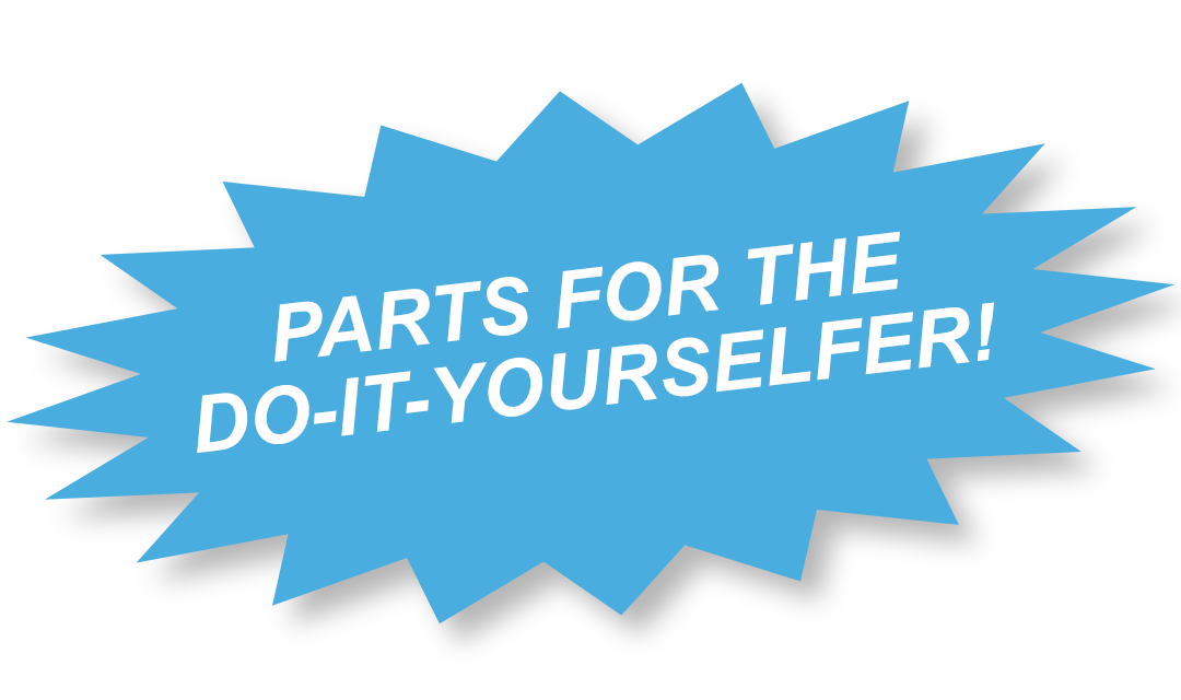 Appliance parts for the do-it-yourselfer DIY parts