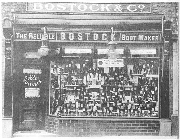 Historical photo of our store from 1908