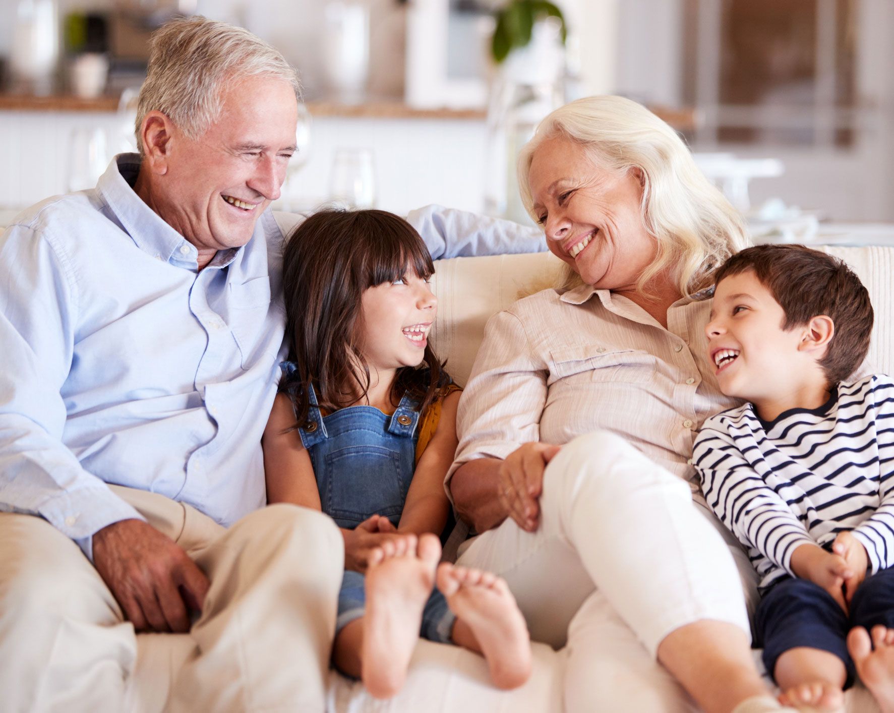 Grandparents With Their Grandchildren — Fairlawn, Oh — Susan Lax Law Office Grandparents Smiling With Two Grandchildren