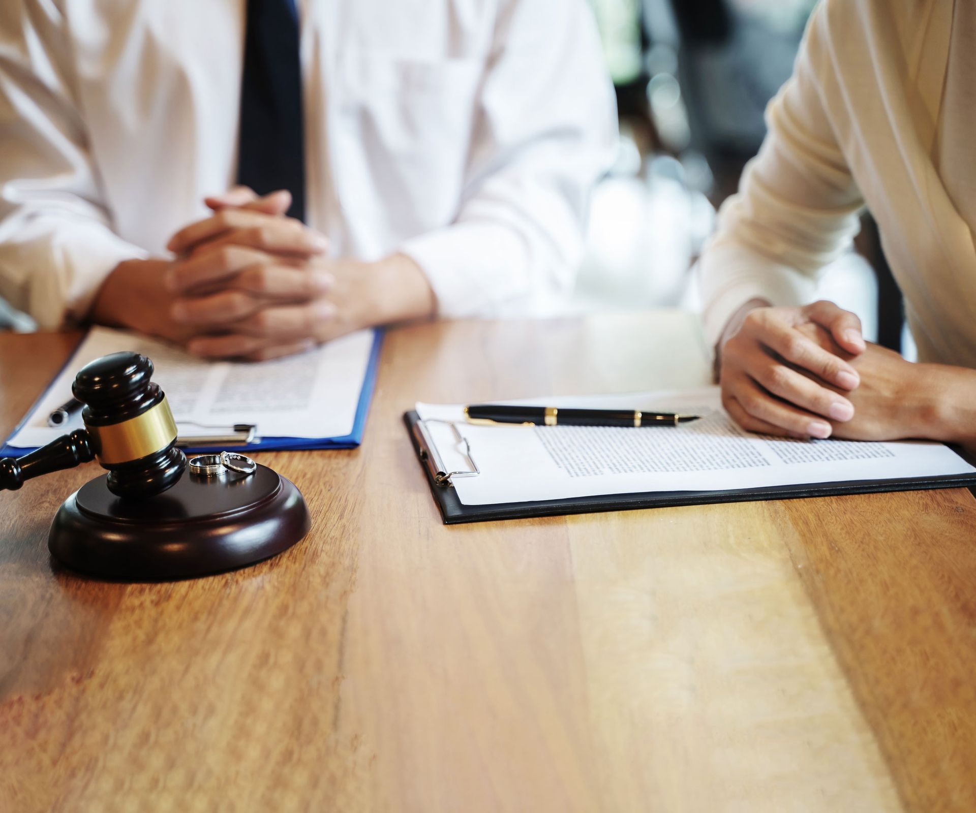 Marriage Divorce — Fairlawn, OH — Susan Lax Law Office Legal Gavel And Divorce Papers