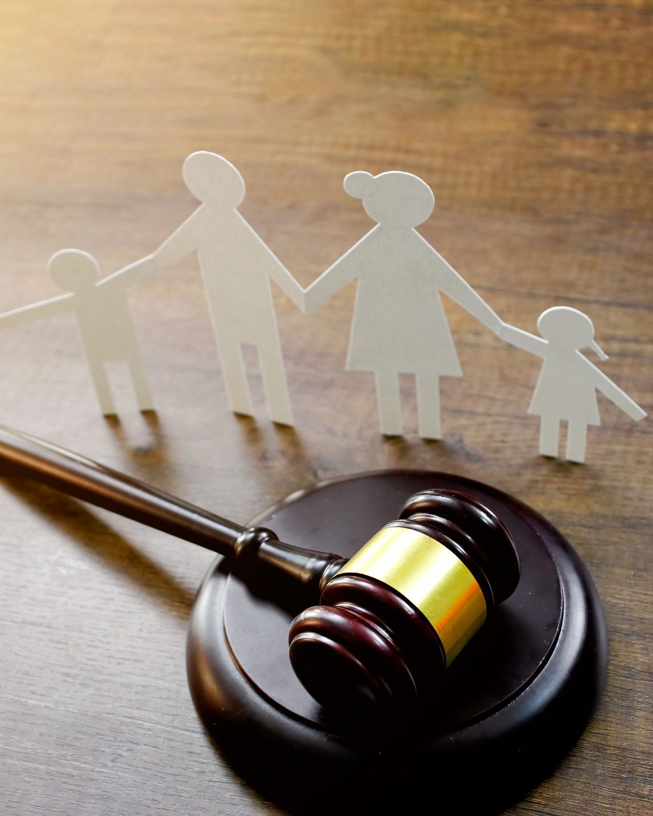 Family Law Concept Gavel
