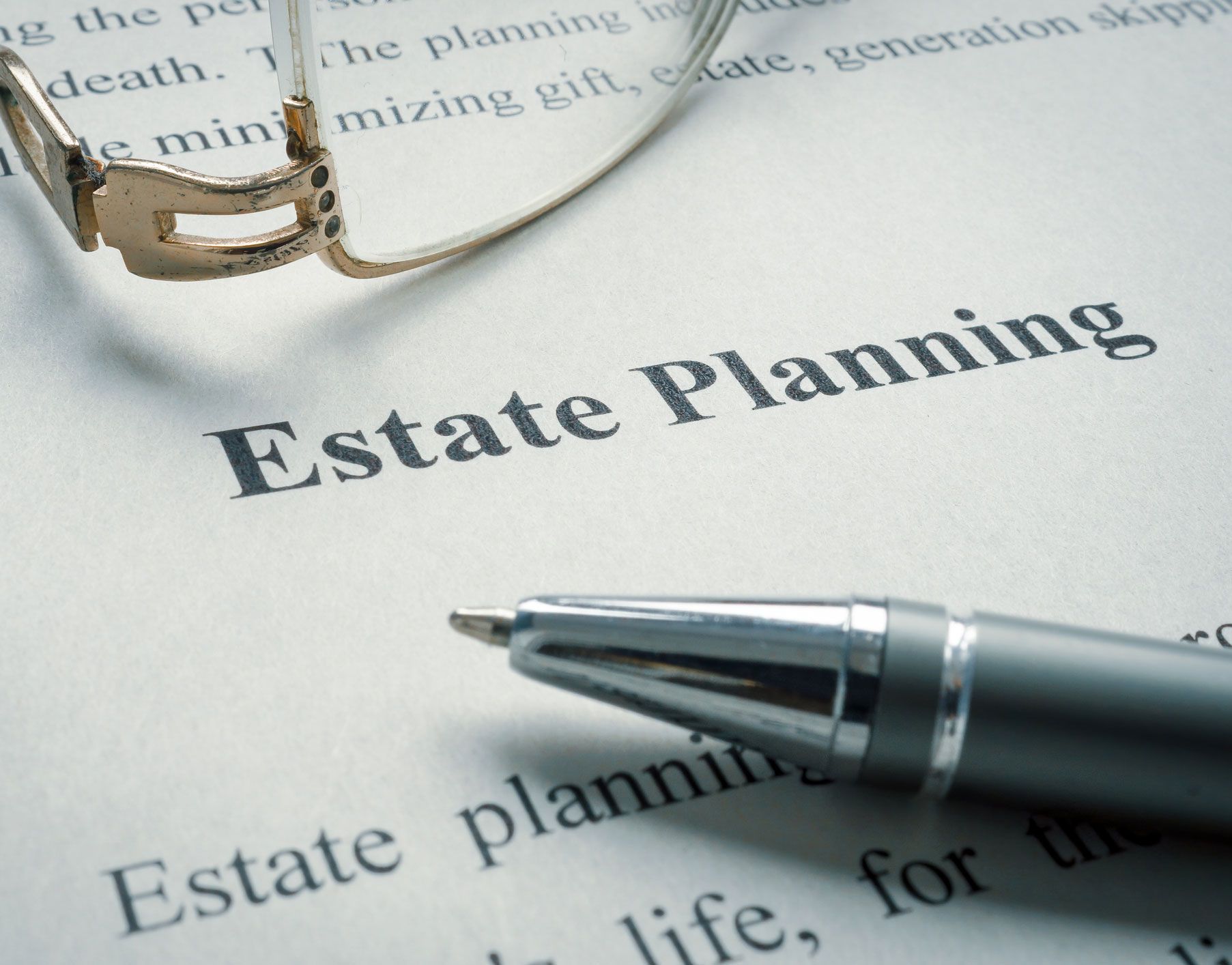 Estate Planning — Fairlawn, OH — Susan Lax Law Office Estate Planning Documents And Pen