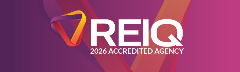 REIQ 2026 Accredited Agency logo