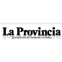 Logo de La Provincia, quotidiano italiano, con testo nero su sfondo bianco.