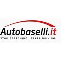 Logo di Autobaselli.it con arco rosso e slogan 