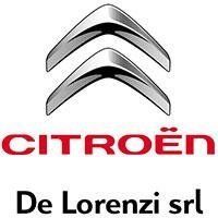 Logo della concessionaria Citroën con testo rosso e 