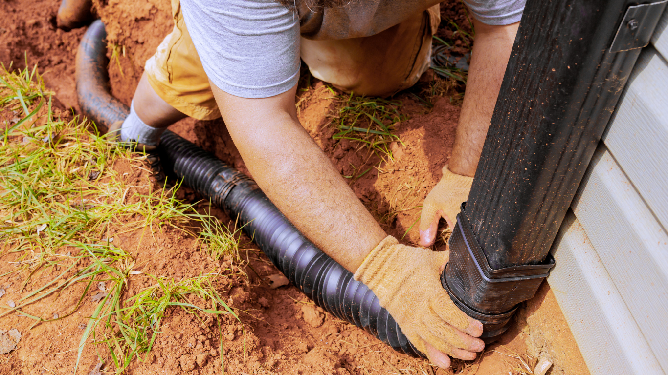 Downspout Work
