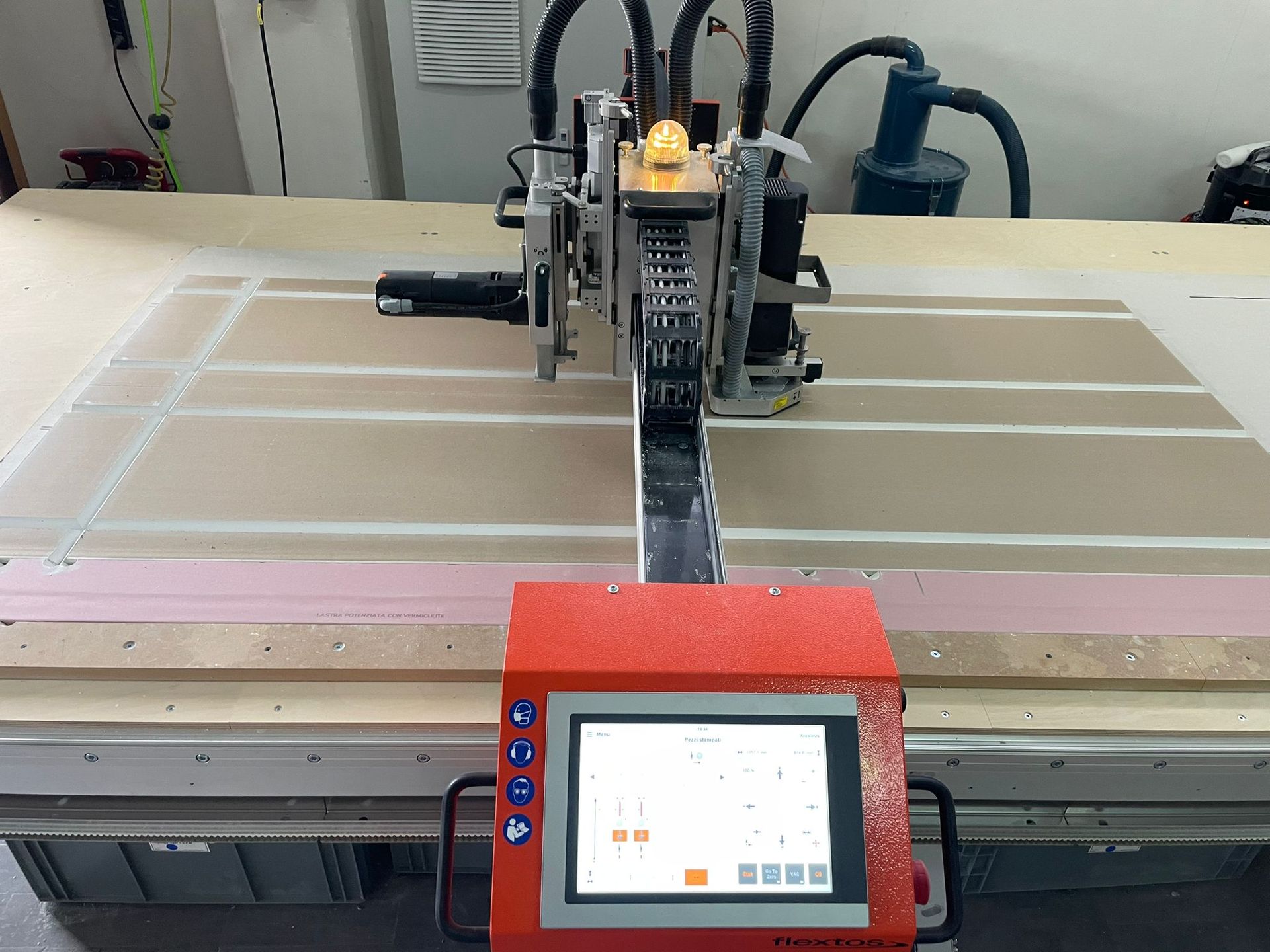 Cartongesso fresato