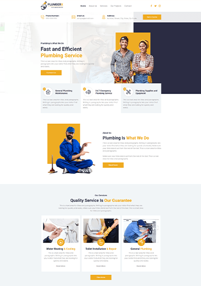 Website Mock-up