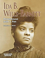 Ida b. wells - barnett is a black and white photo of a woman.