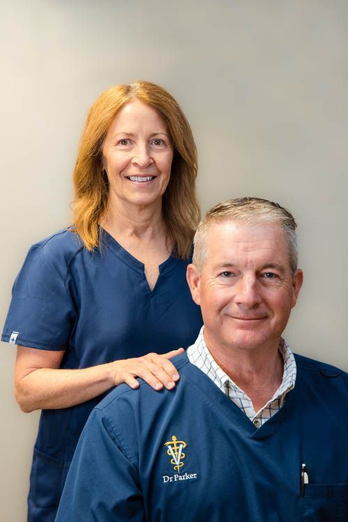 Dr. Tammy Jones & Dr. Doug Parker from Sugar Creek Animal Hospital