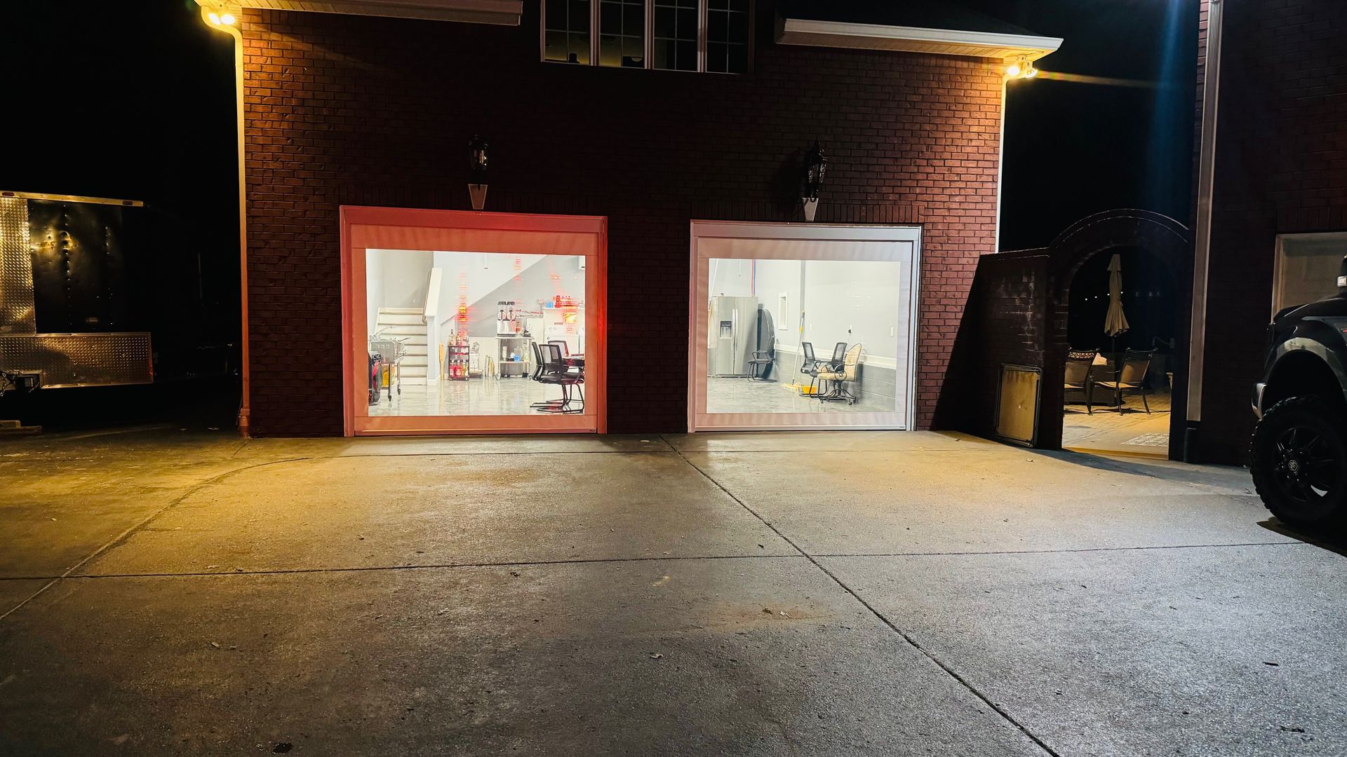 High-tech motorized shades installed by S&S Design Build