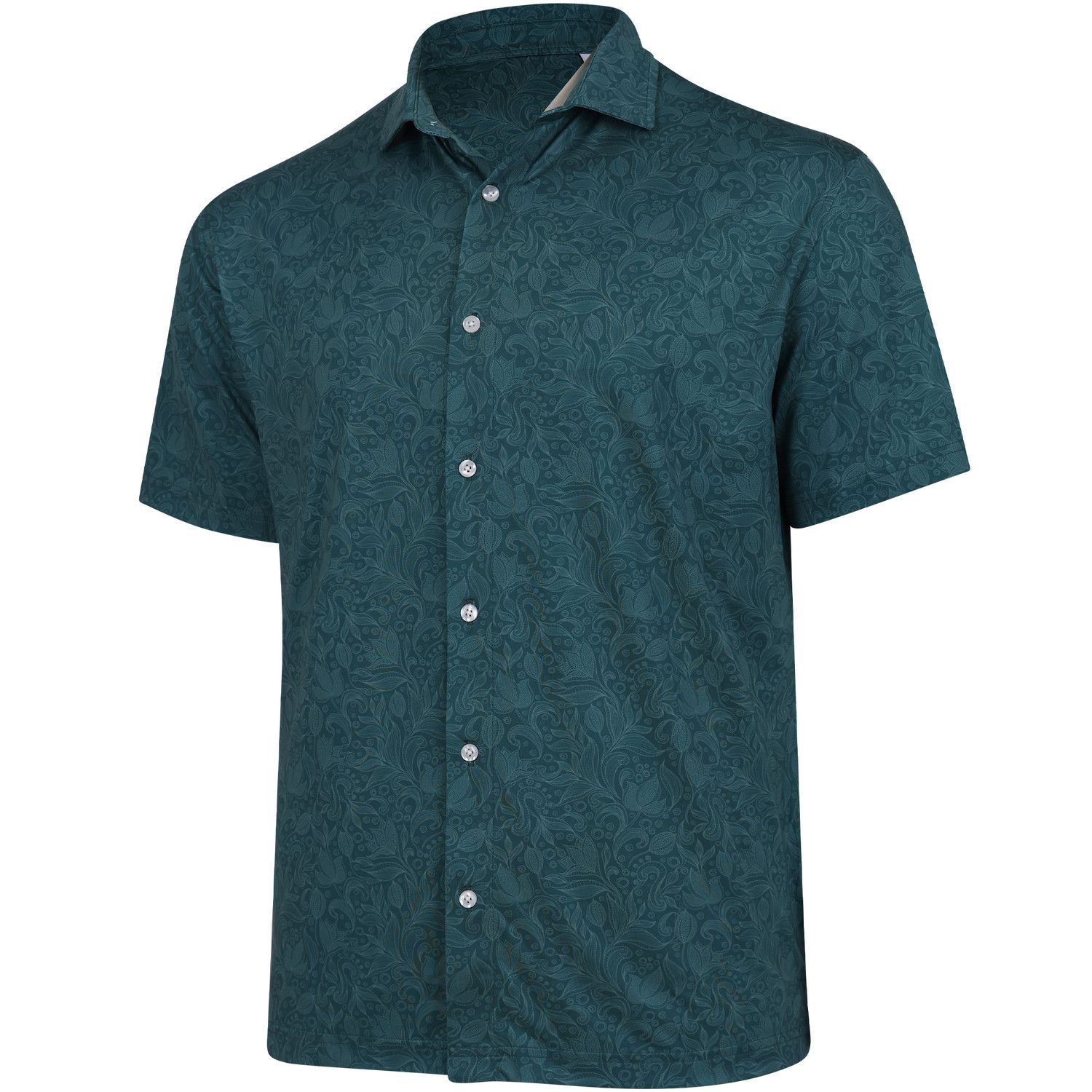 Jazz Tonal Print Full Button Shirt