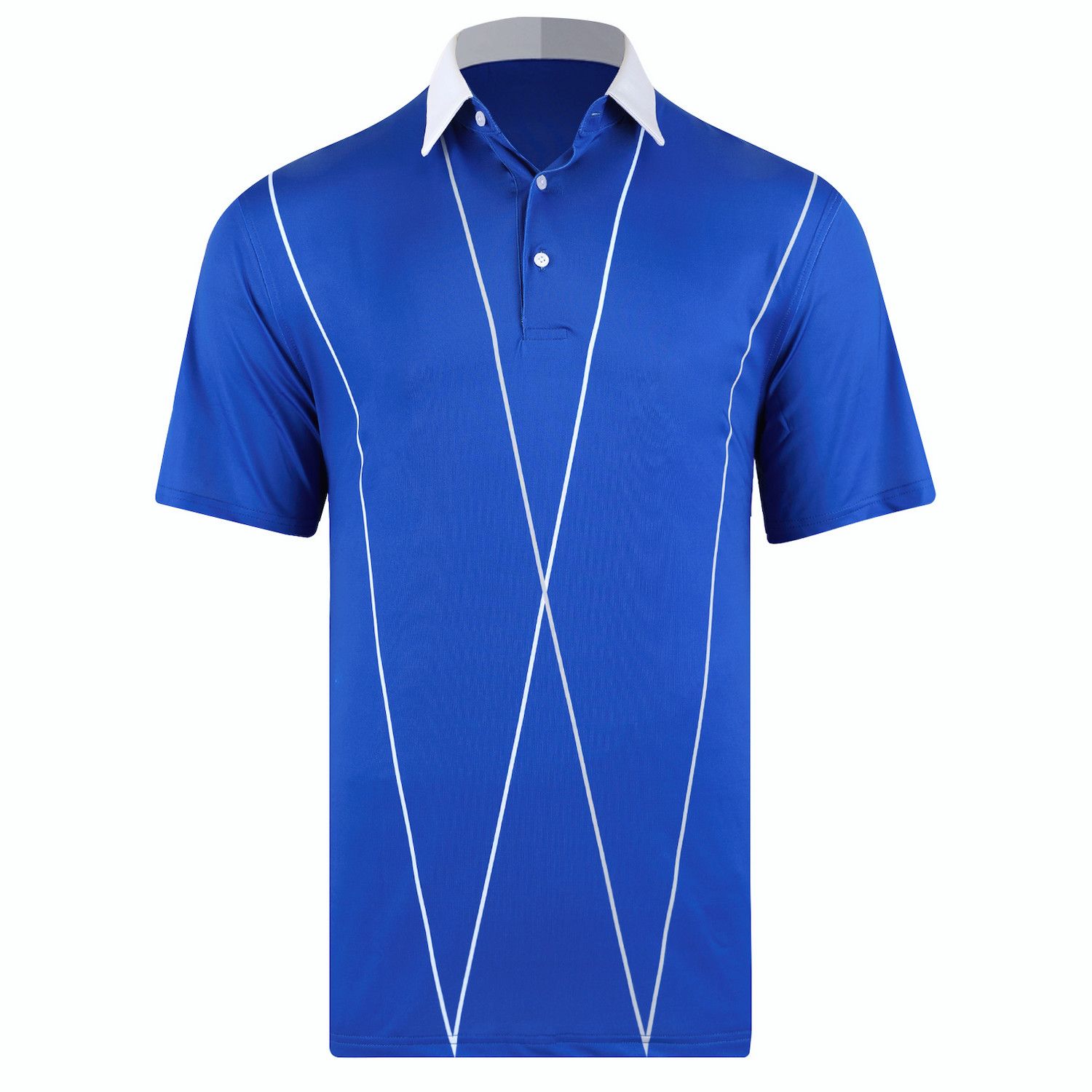 Men's Victory Polo Colorblock Collar Shirt