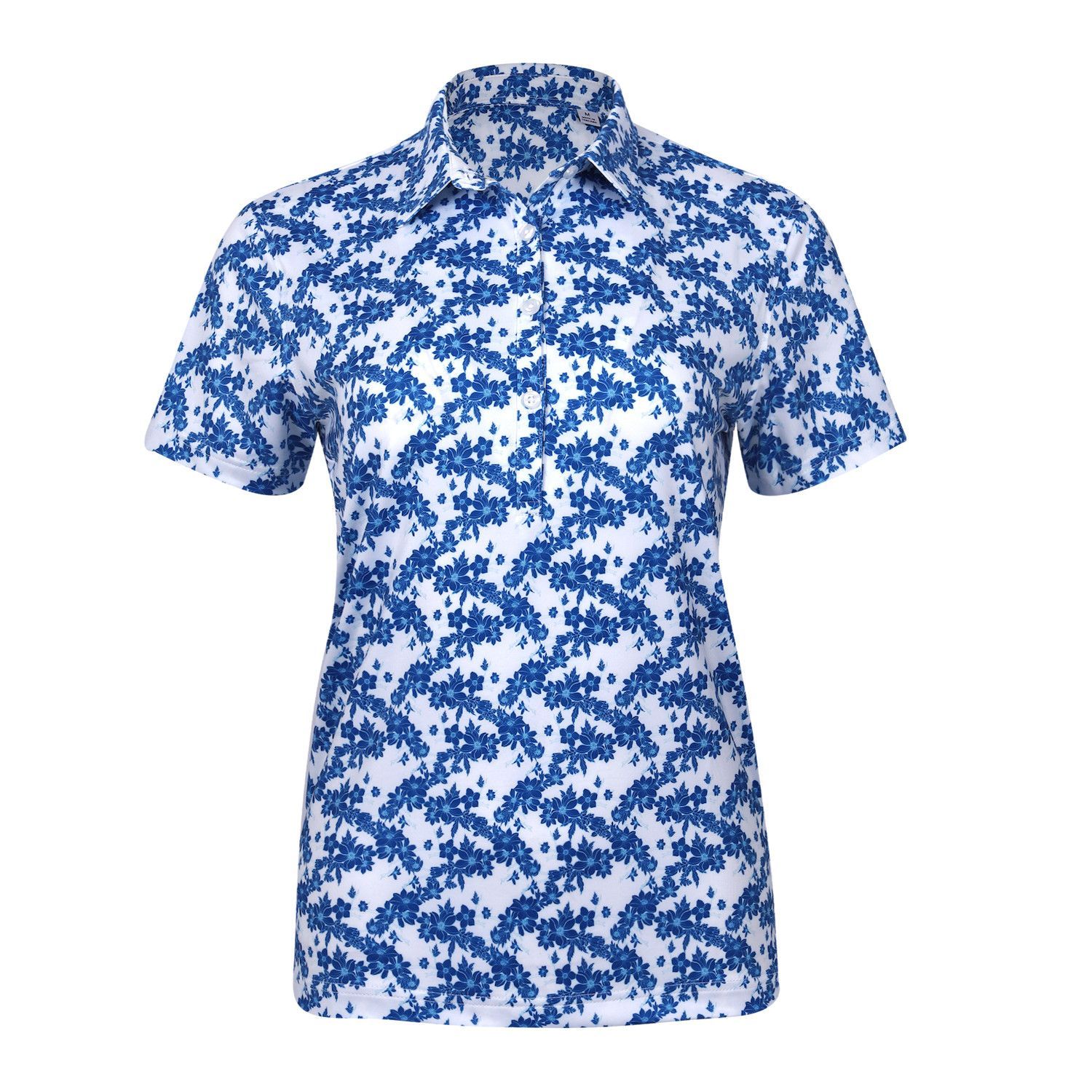 Women's Trav Floral Polo