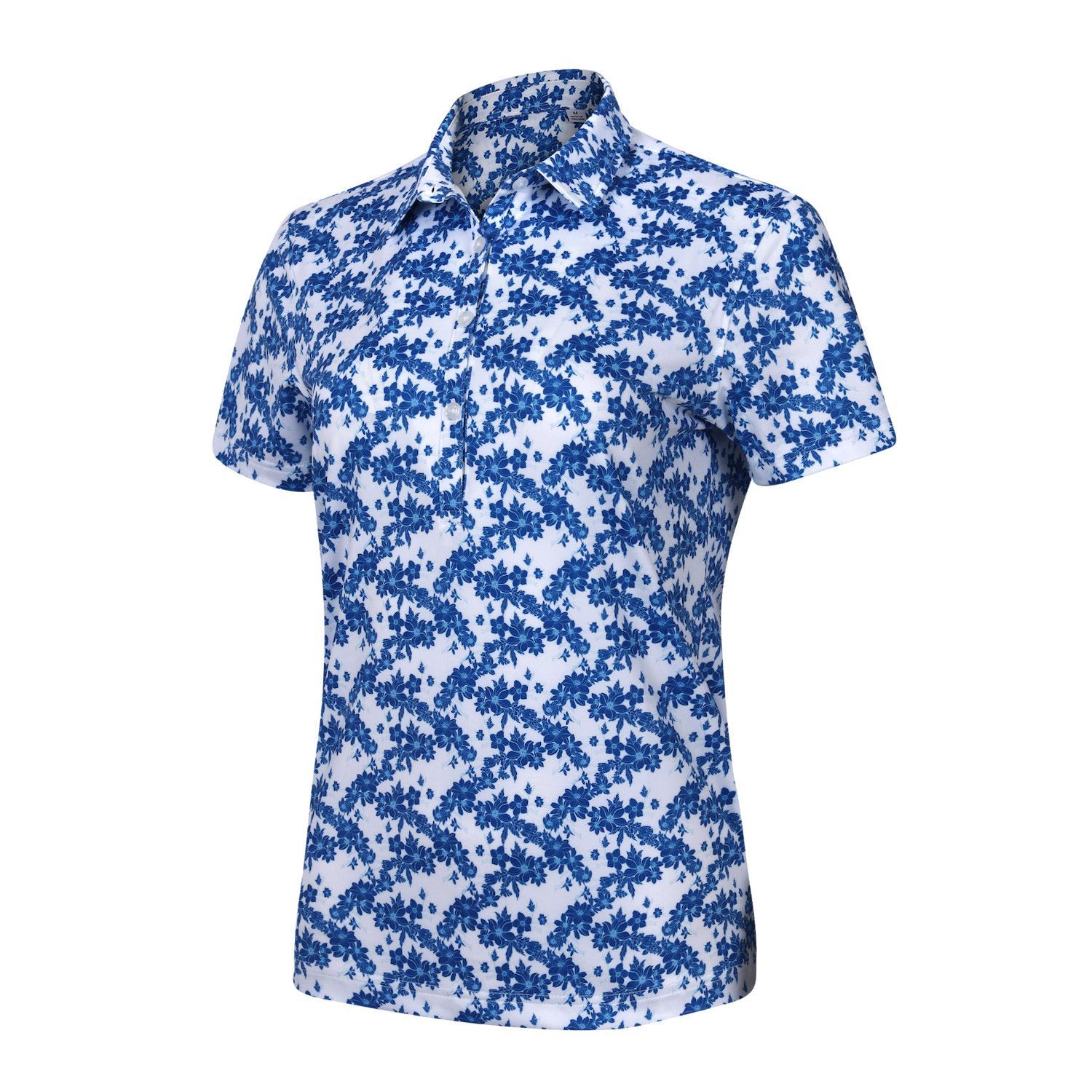 Women's Trav Floral Polo