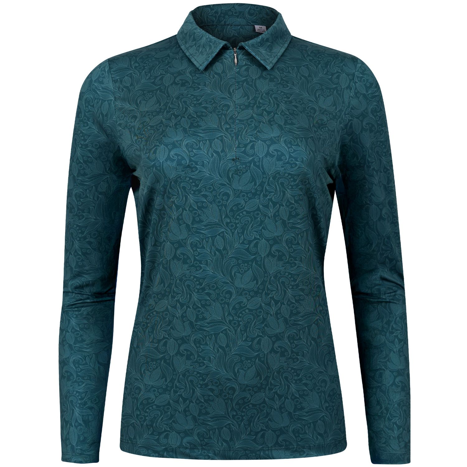 Women's Jazz Tonal Print Full Button Shirt