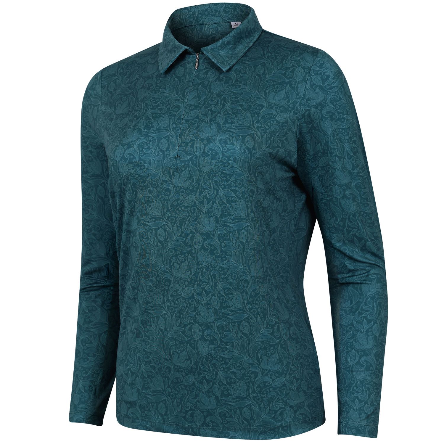 Women's Jazz Tonal Print Full Button Shirt