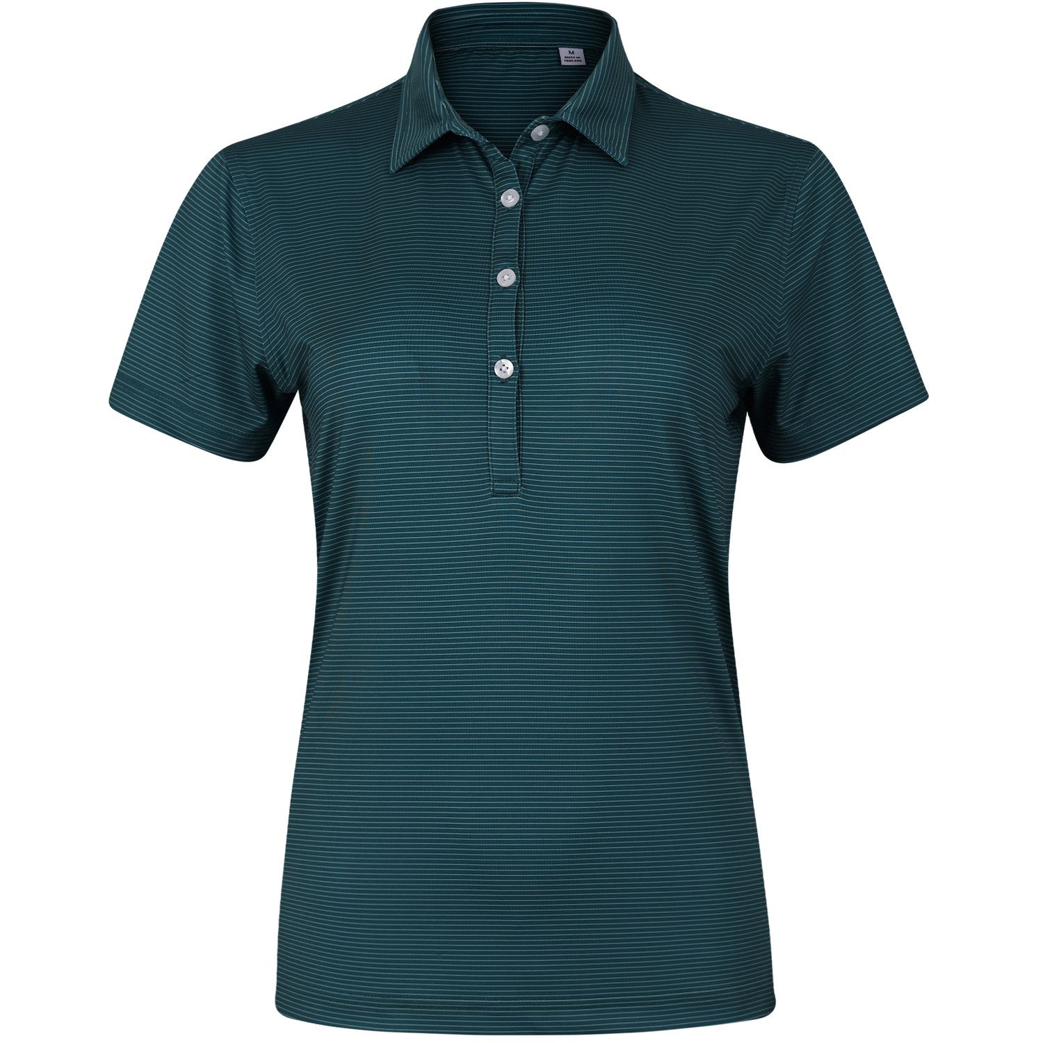 Women's Owner's Stripe Polo - Coastal Dusk