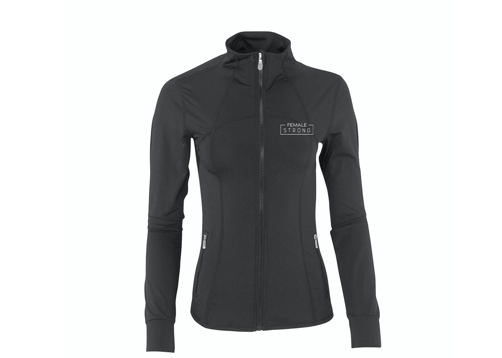 Pre-embroidered with Female Strong Logo: Women's Classic Ecotec Full Zip