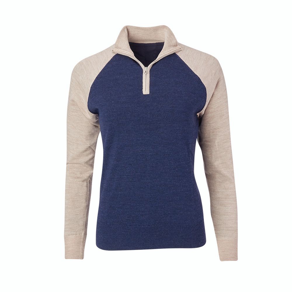 Women's Chitown Merino Raglan Half Zip