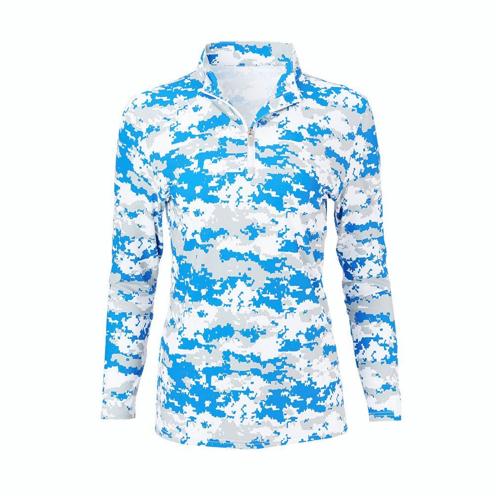 Women's Pulido Ecotec Camo Half Zip