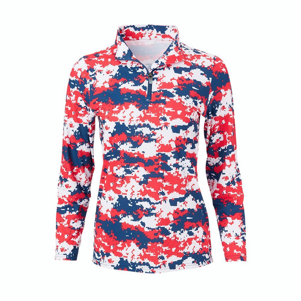 Women's Pulido Ecotec Camo Half Zip