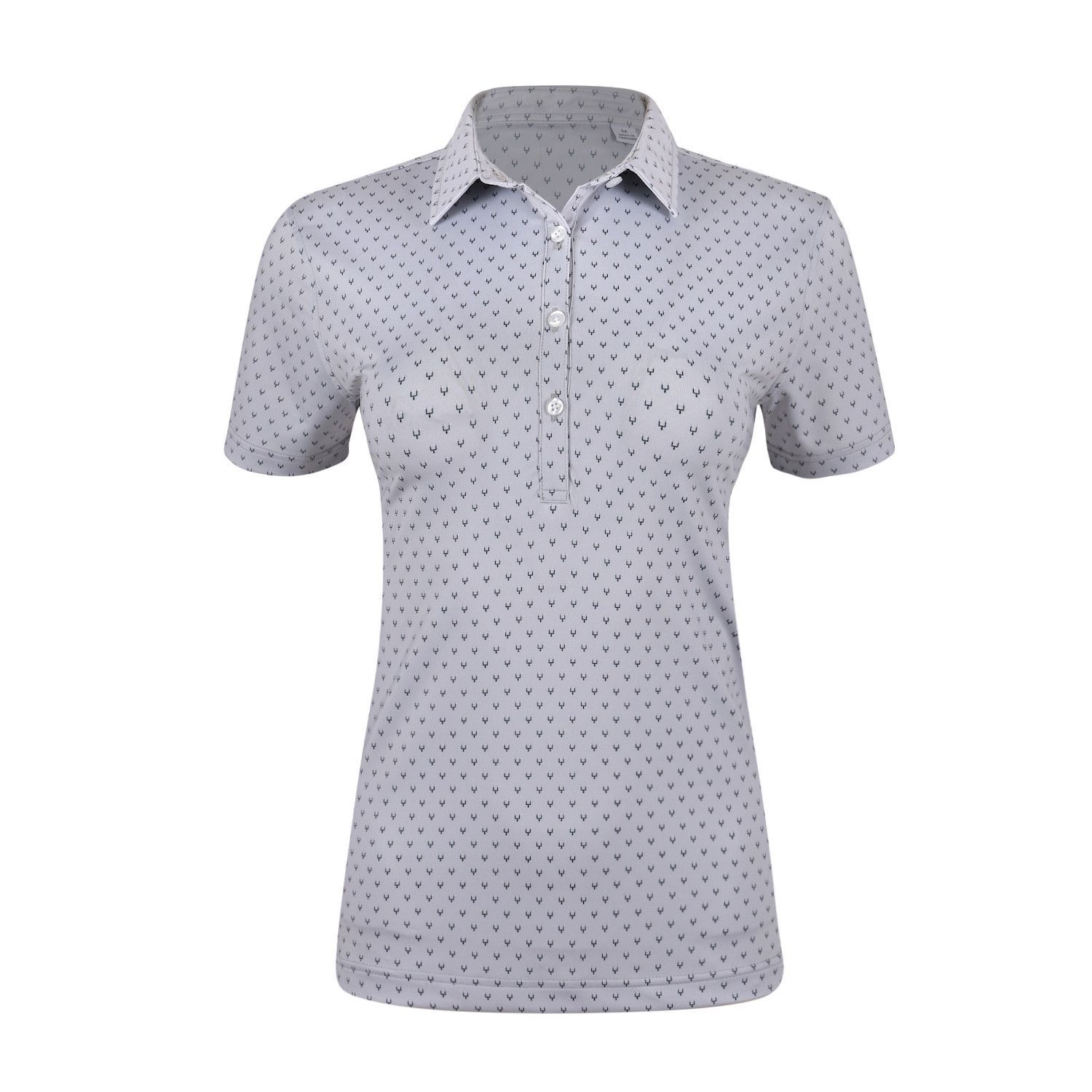 Women's Touchdown Print Polo