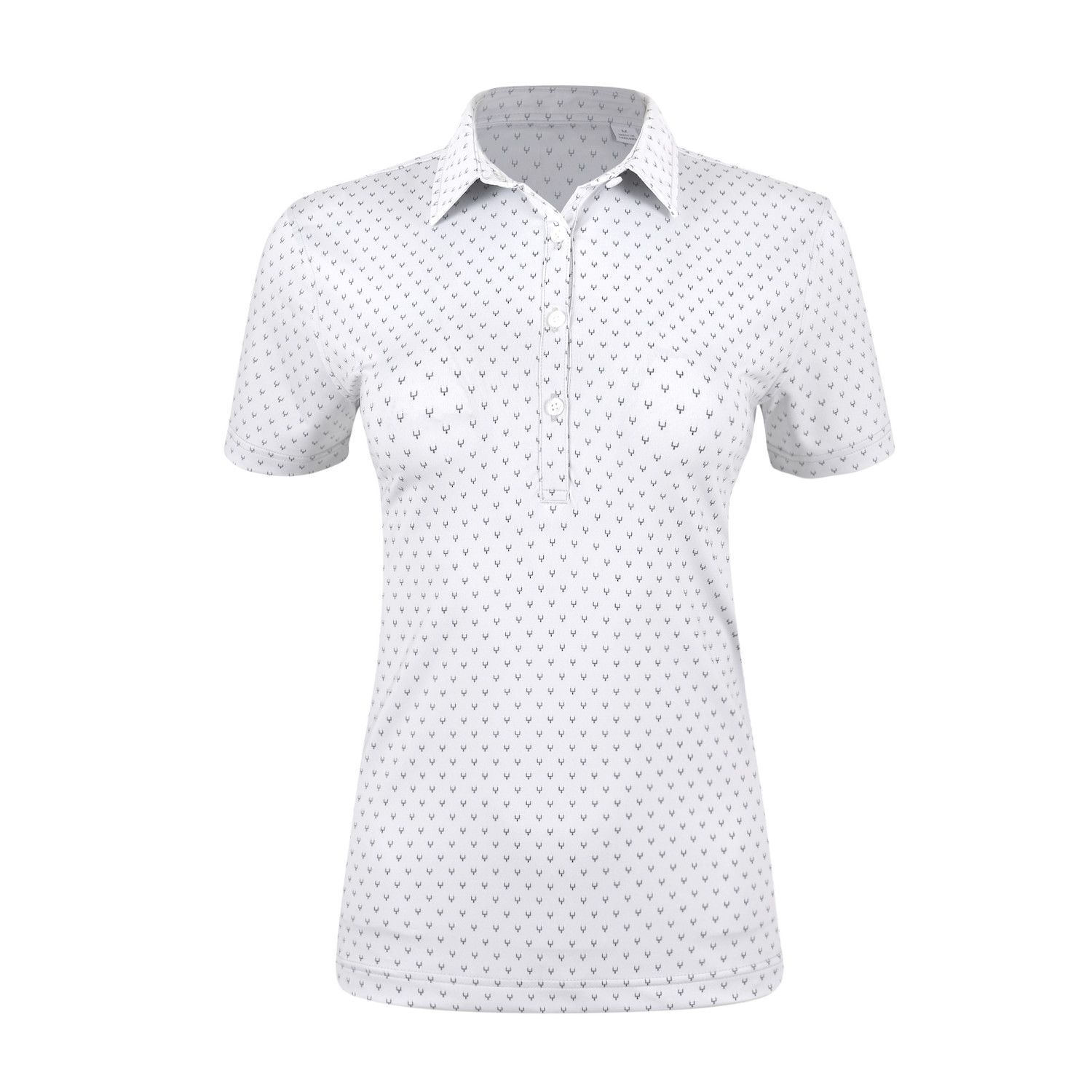 Women's Touchdown Print Polo