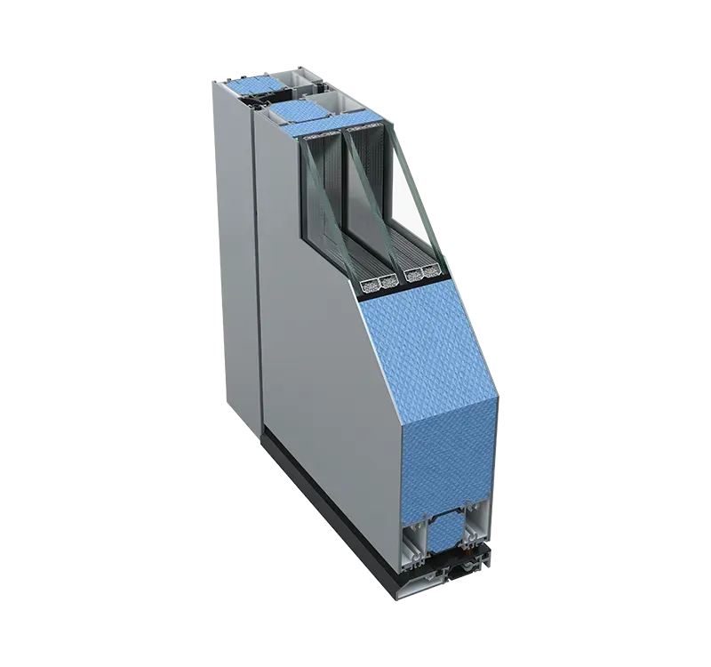 Porta basculante con porta pedonale