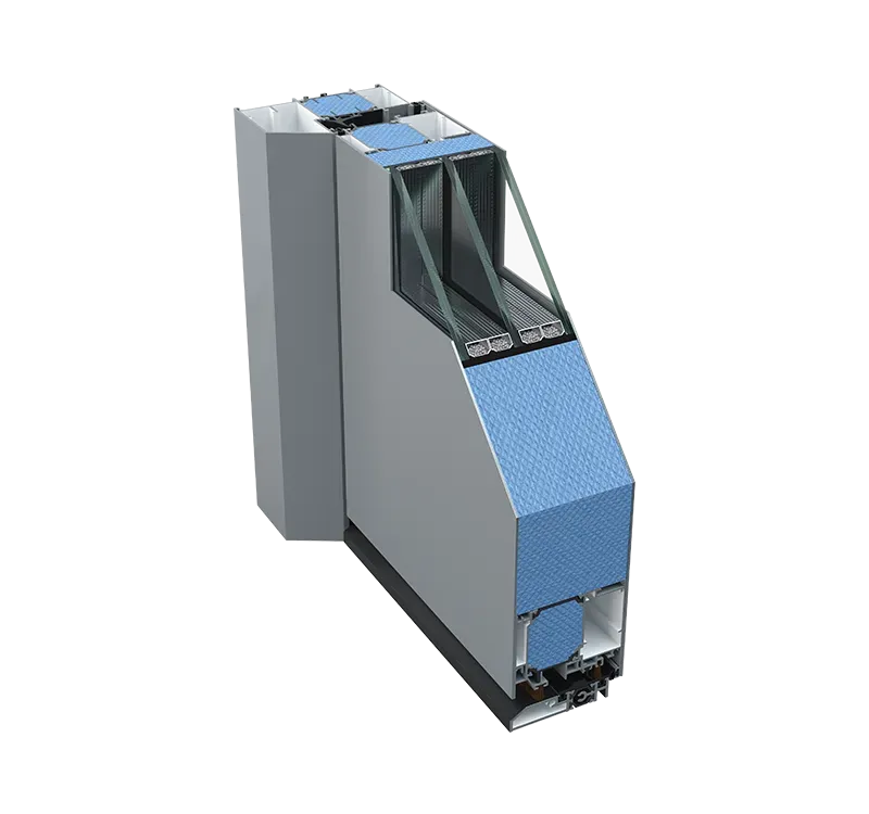 Porta basculante con porta pedonale