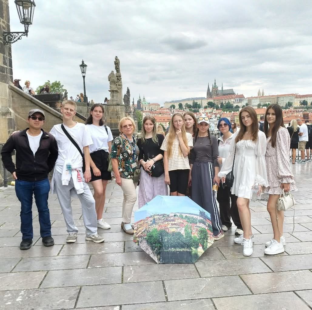 Travelers discovering hidden gems and local Bohemian culture on a private Prague tour