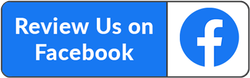 Blue and white “Review Us on Facebook” button with Facebook logo on the right