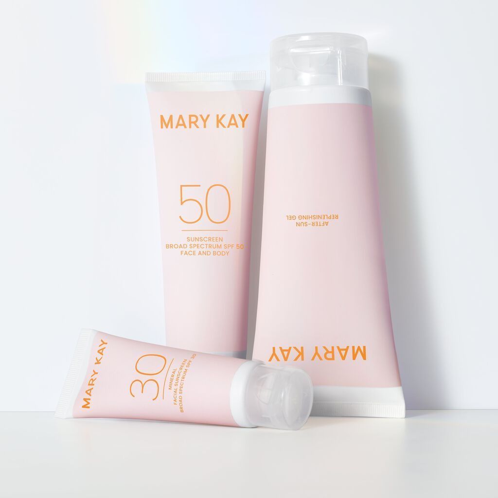 Mary Kay daily facial skincare – SPF moisturizer and sunscreen options