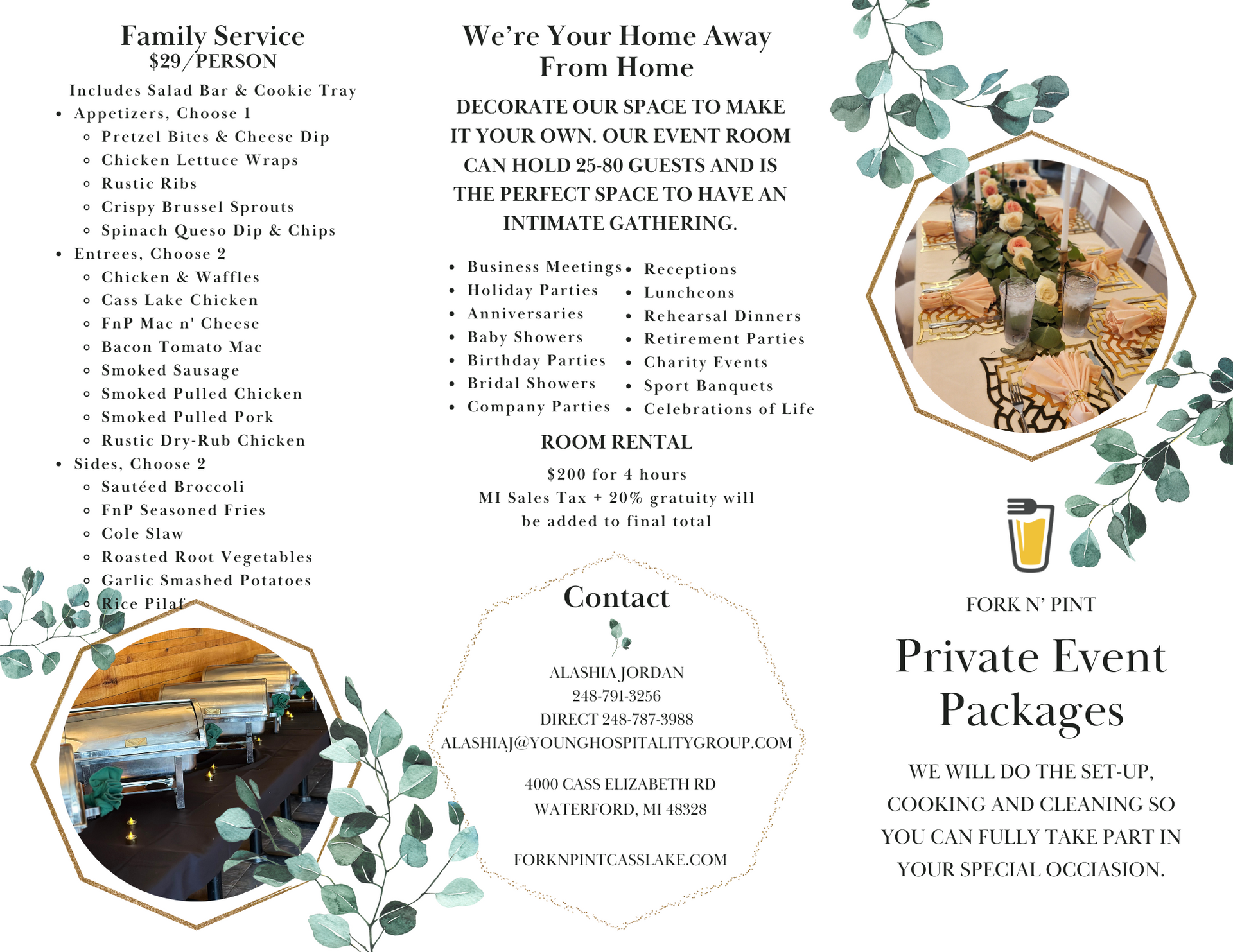 Fork N' Pint Cass Lake, Waterford