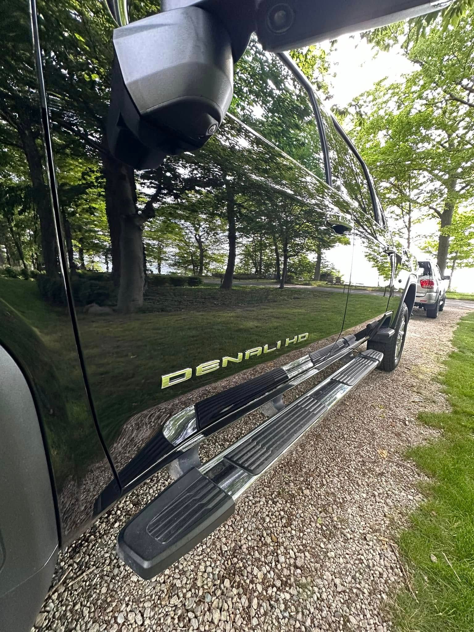 Black truck with 