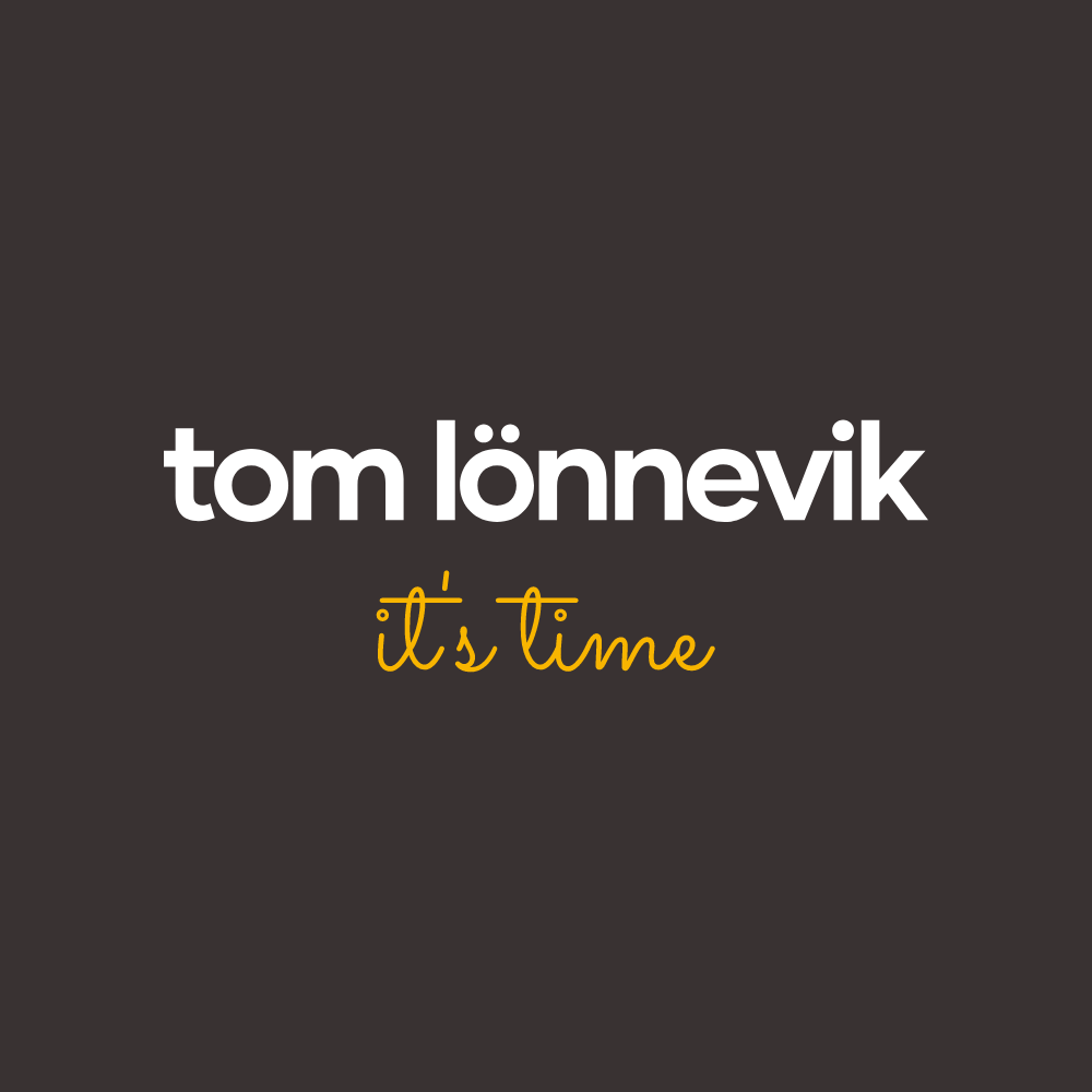 logotyp för Tom Lönnevik, gjord med Lookas designverktyg