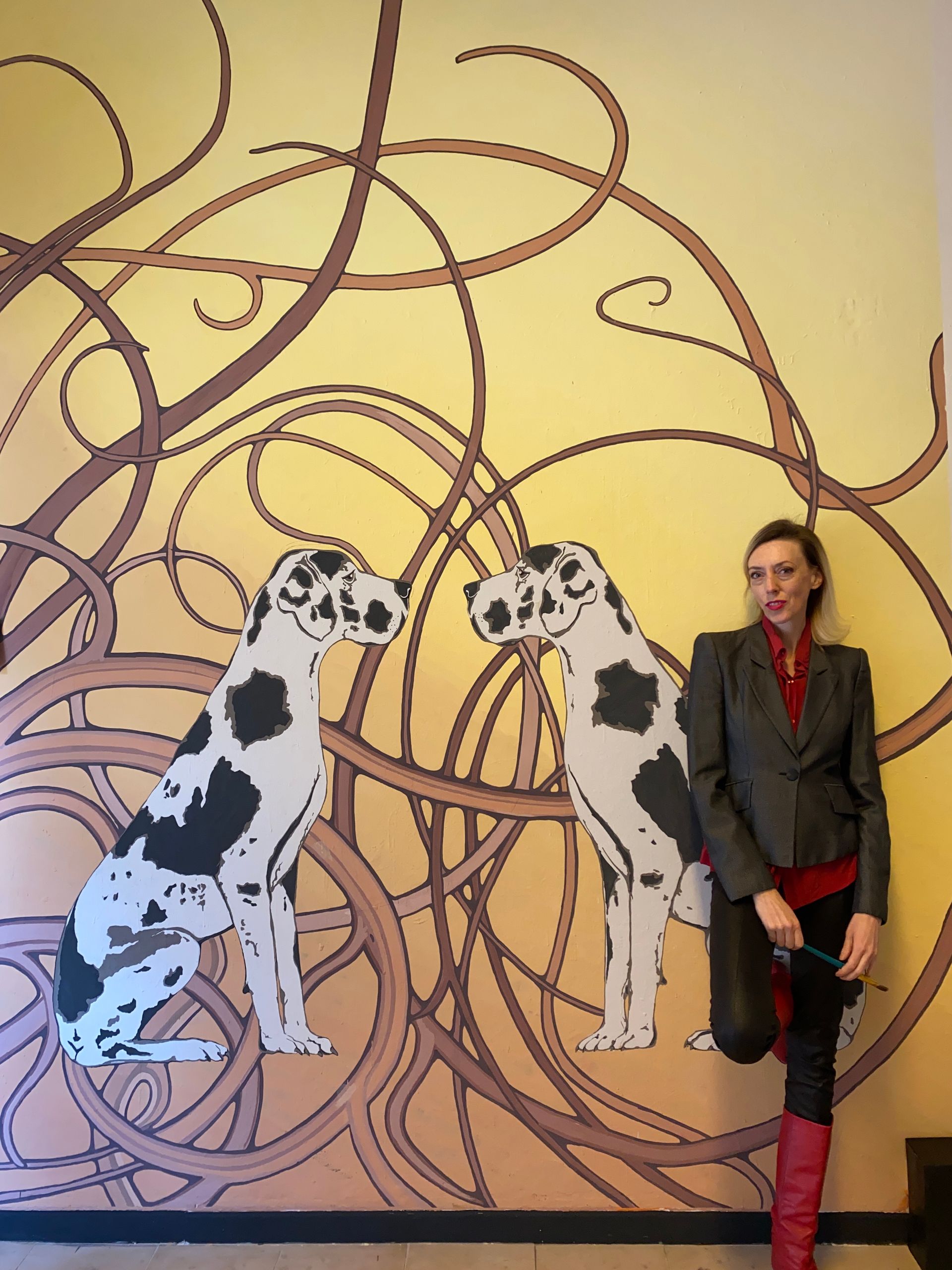 muralmålning av Ida Bentinger