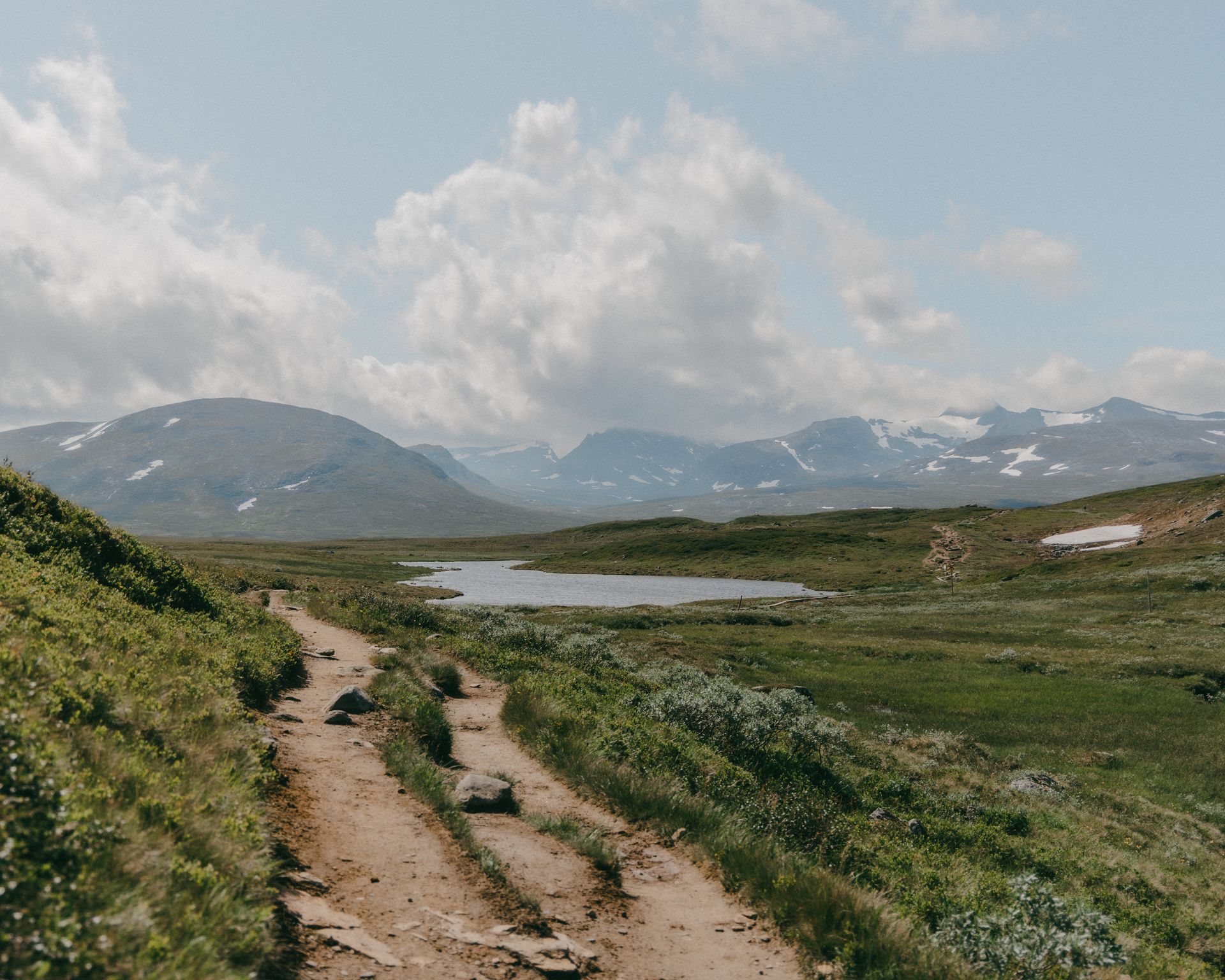 fjällandskap vid Jämtlandstriangeln