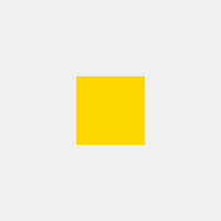 visualisering av kulörkontext, här med gul på ljusgrå bakgrund